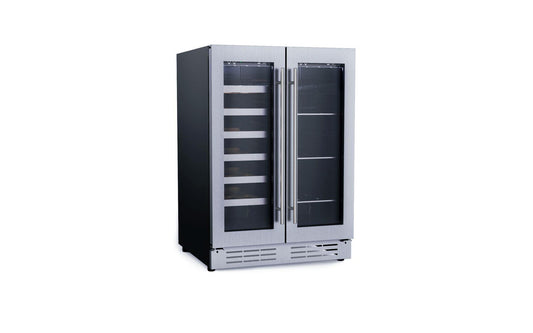 Elica EBF52SS1 French Door, Dual Zone, Beverage and Wine Center