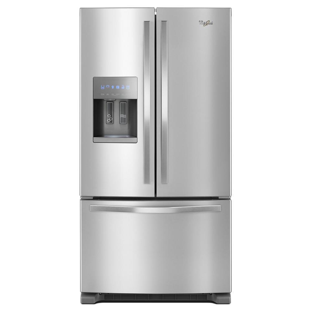 Whirlpool 36-inch Wide French Door Refrigerator - 25 cu. ft.