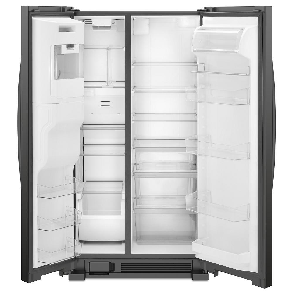 Whirlpool WRS555SIHB 36-inch Wide Side-by-Side Refrigerator - 25 cu. ft.