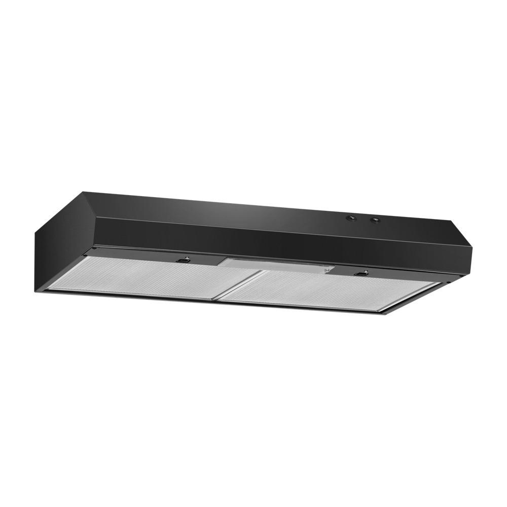 Whirlpool WVU17UC0JB 30" Range Hood with Full-Width Grease Filters