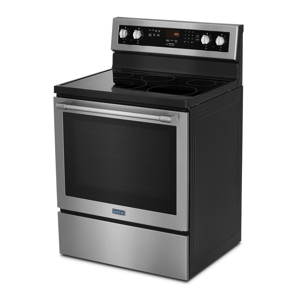 Maytag 30-Inch Wide Electric Range With True Convection And Power Preheat - 6.4 Cu. Ft.