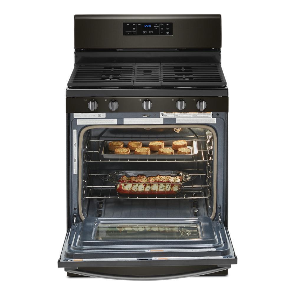 Whirlpool WFG525S0JV 5.0 cu. ft. Gas Range with Center Oval Burner