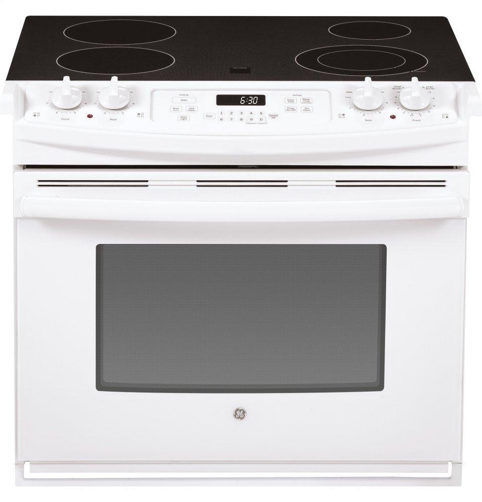 GE® 30" Drop-In Electric Range