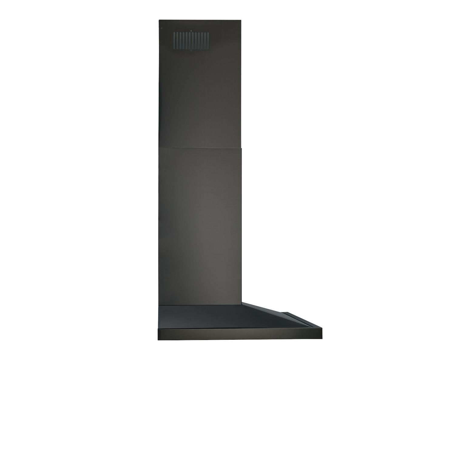 Broan BWS2304BLS **DISCONTINUED** Broan® 30-Inch Convertible Wall-Mount Low Profile Pyramidal Chimney Range Hood, 450 MAX CFM