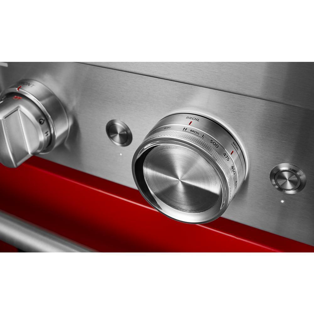 KFDC500JPA KitchenAid® 30'' Smart Commercial-Style Dual Fuel Range with 4 Burners