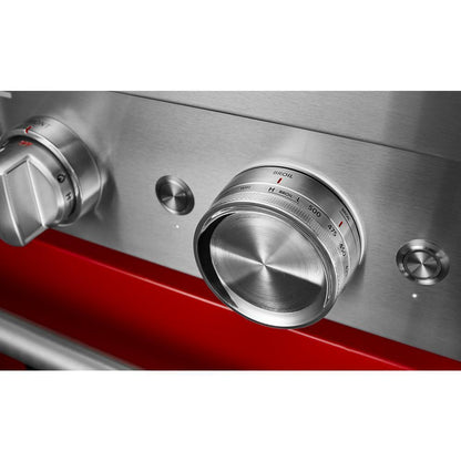 KFDC500JPA KitchenAid® 30'' Smart Commercial-Style Dual Fuel Range with 4 Burners
