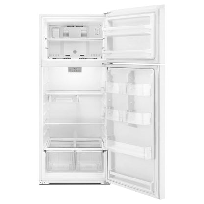 Whirlpool WRT518SZFW 28-inch Wide Refrigerator Compatible With The EZ Connect Icemaker Kit - 18 Cu. Ft.