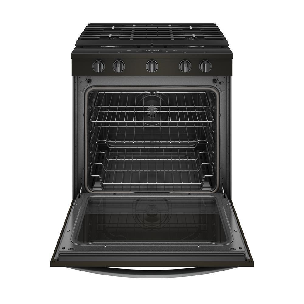 Whirlpool WEG750H0HV 5.8 cu. ft. Smart Slide-in Gas Range with Air Fry, when Connected