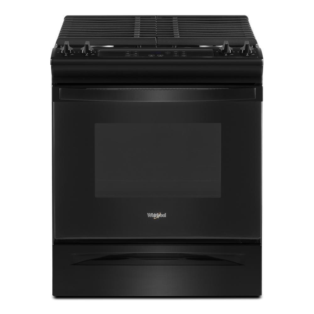 Whirlpool WEG515S0LB 5.0 Cu. Ft. Whirlpool® Gas Range with Frozen Bake™ Technology