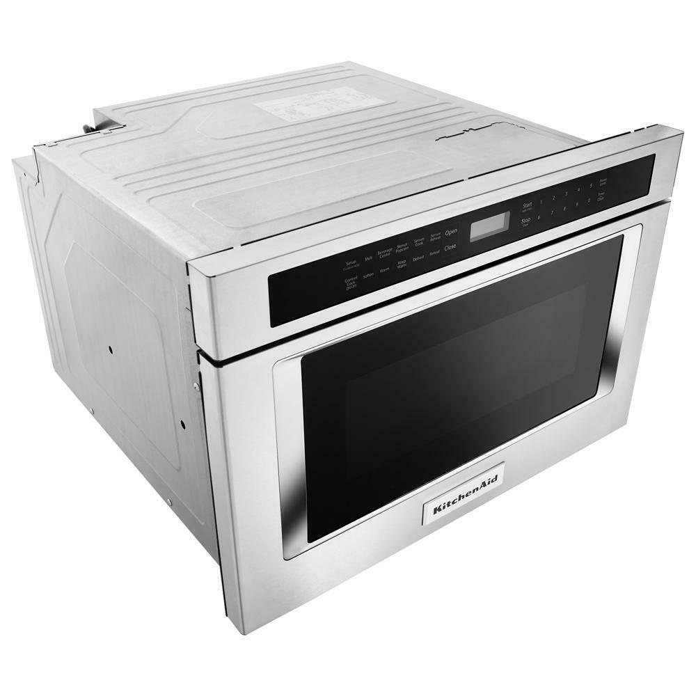 Kitchenaid KMBD104GSS 24" Under-Counter Microwave Oven Drawer