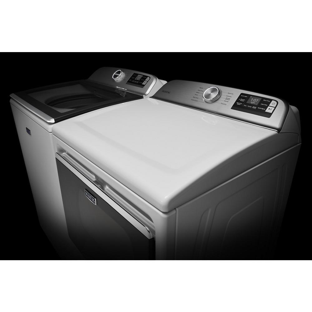 Maytag MED6230HW Smart Top Load Electric Dryer with Extra Power - 7.4 cu. ft.