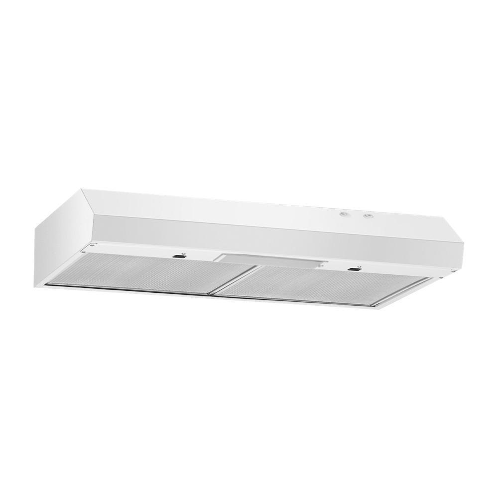 Whirlpool WVU17UC0JW 30" Range Hood with Full-Width Grease Filters