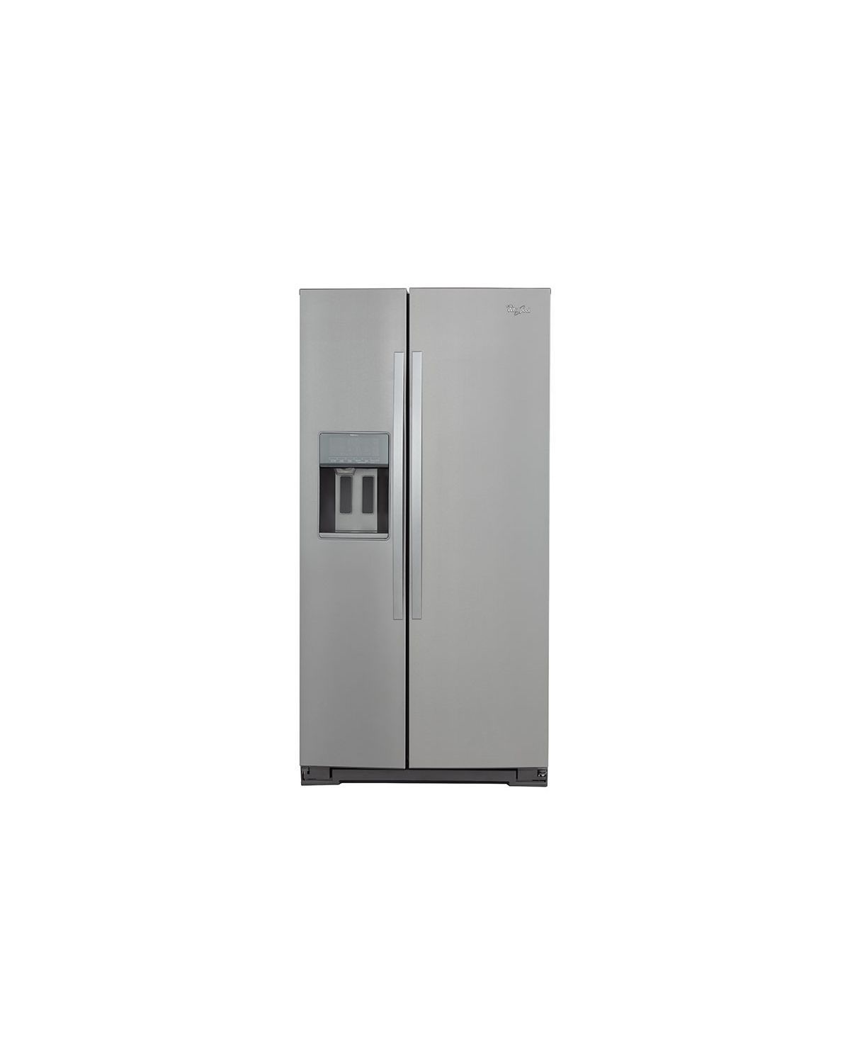 Whirlpool WRS970CIDM 36-inch Wide Side-by-Side Counter Depth Refrigerator with StoreRight Dual Cooling System - 20 cu. ft. Monochromatic Stainless Steel