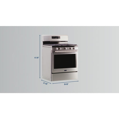 Maytag MGR7700LZ Gas Range with Air Fryer and Basket - 5.0 cu. ft.