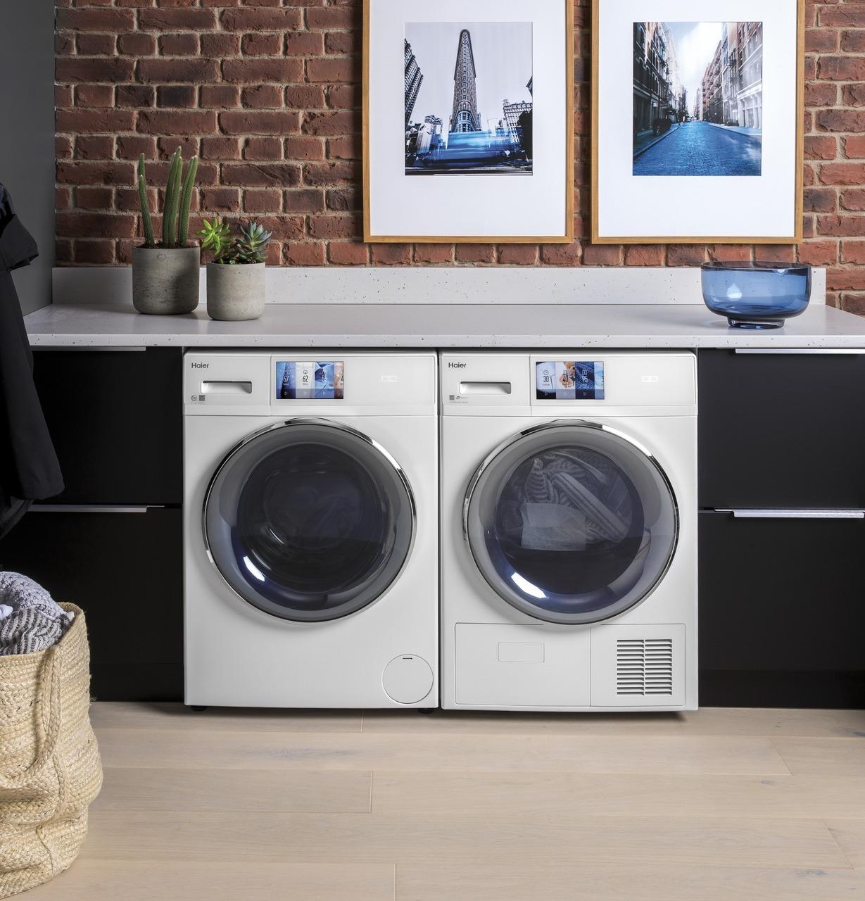 QFW150SSNWW Haier ENERGY STAR® 2.4 Cu. Ft. Smart Frontload Washer