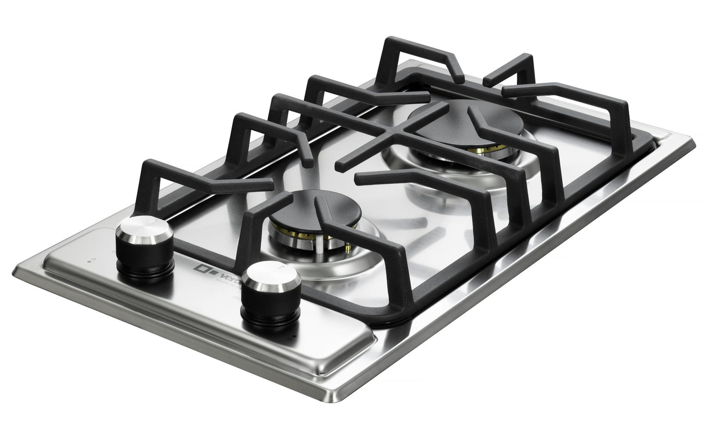 VDGCT212FSS Verona 12" Designer Gas Cooktop - Brass Burners - SS