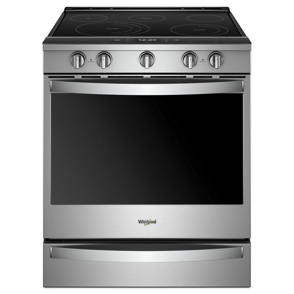 Whirlpool WEE750H0HZ 6.4 cu. ft. Smart Slide-in Electric Range with Air Fry, when Connected