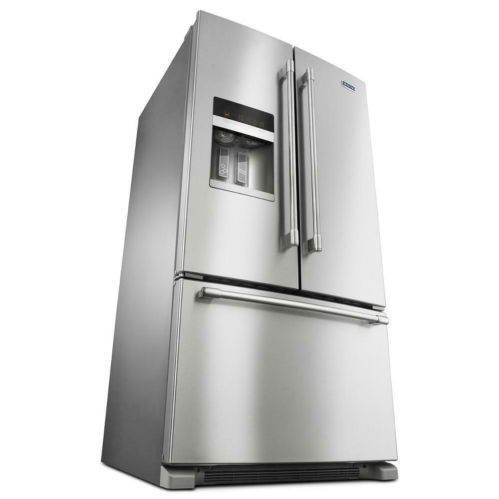 Maytag 36- Inch Wide French Door Refrigerator with PowerCold® Feature - 25 Cu. Ft.