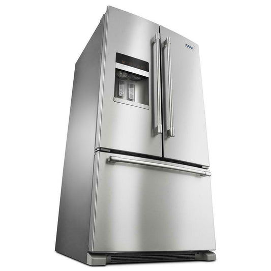 Maytag MFI2570FEZ 36- Inch Wide French Door Refrigerator with PowerCold® Feature - 25 Cu. Ft.