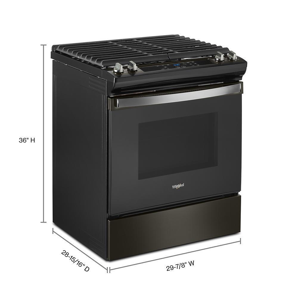 Whirlpool WEG515S0LV 5.0 Cu. Ft. Whirlpool® Gas Range with Frozen Bake™ Technology