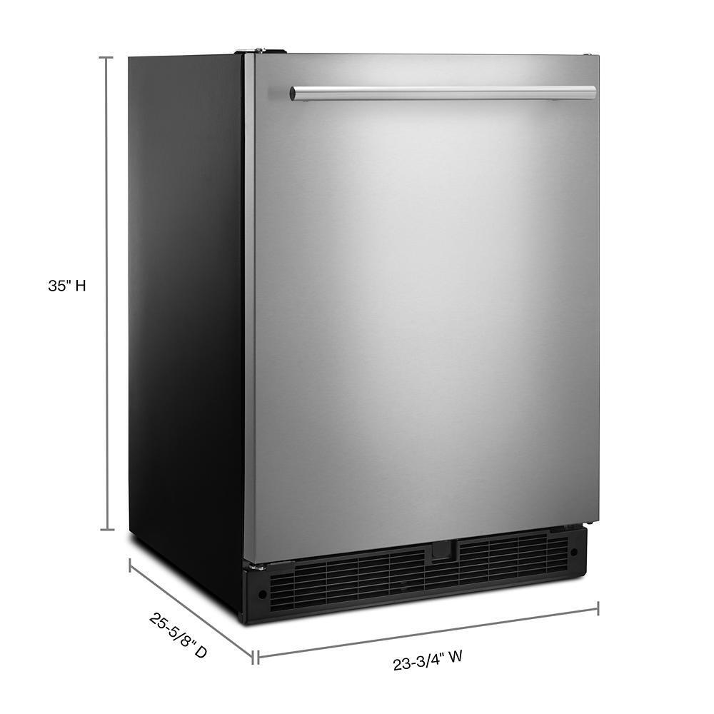 Whirlpool WUR35X24HZ 24-inch Wide Undercounter Refrigerator with Towel Bar Handle - 5.1 cu. ft.