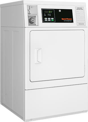 Speed Queen SDENCAGS173TW01 Electric Dryer - Coin-Operated - Front Control