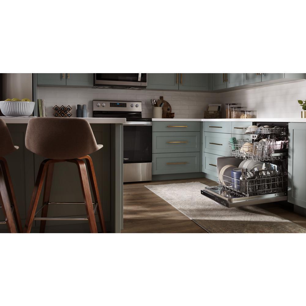 Whirlpool WDT970SAKZ Fingerprint Resistant Dishwasher with 3rd Rack & Large Capacity