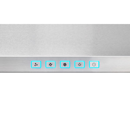 Broan BWP2366SS **DISCONTINUED** Broan® 36-Inch Convertible Wall-Mount Pyramidal Chimney Range Hood, 630 MAX CFM, Stainless Steel