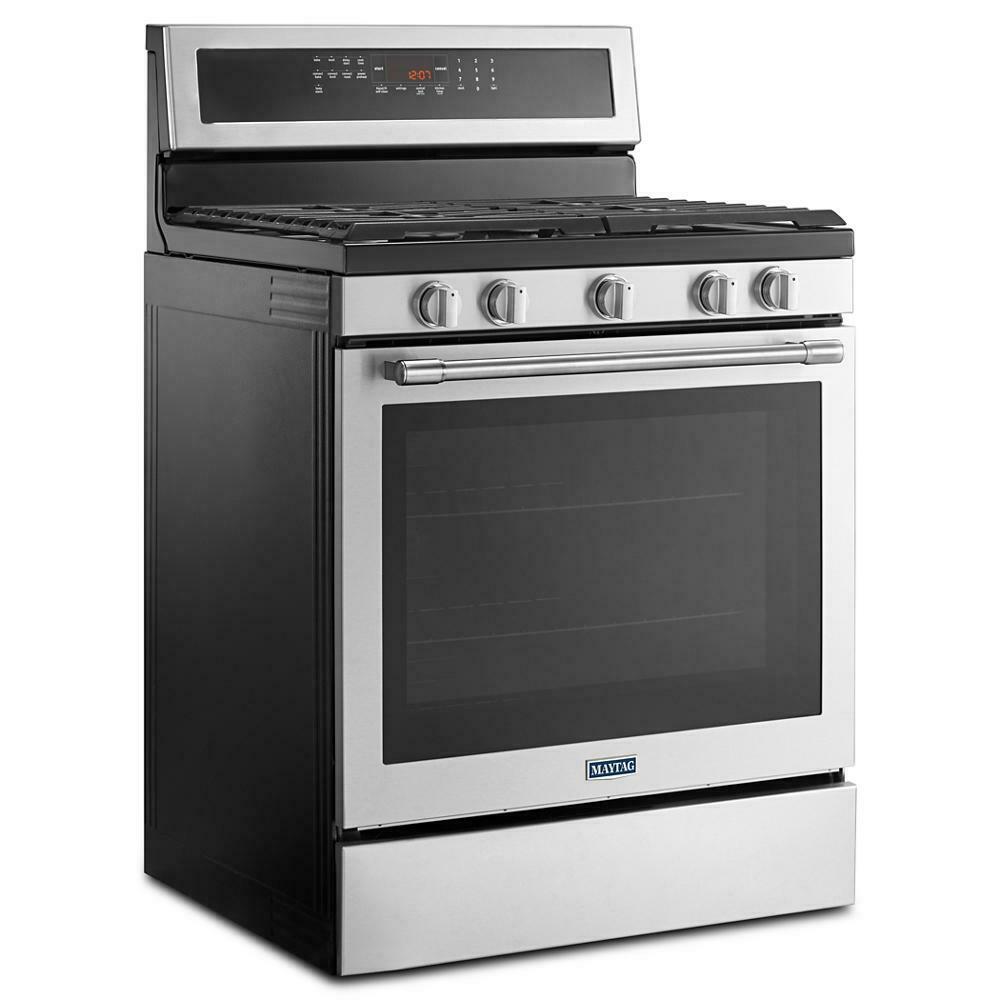 Maytag 30-Inch Wide Gas Range With True Convection And Power Preheat - 5.8 Cu. Ft.