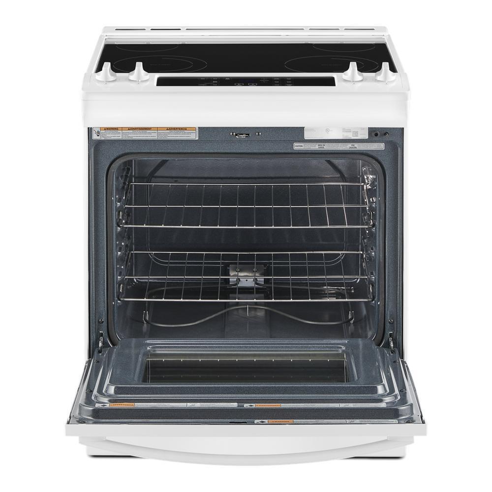 Whirlpool WEE515S0LW 4.8 Cu. Ft. Whirlpool® Electric Range with Frozen Bake™ Technology