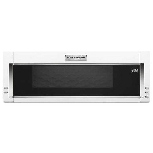 Kitchenaid KMLS311HWH 1000-Watt Low Profile Microwave Hood Combination