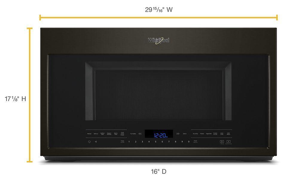 Whirlpool WMH75021HV 2.1 cu. ft. Over-the-Range Microwave with Steam cooking