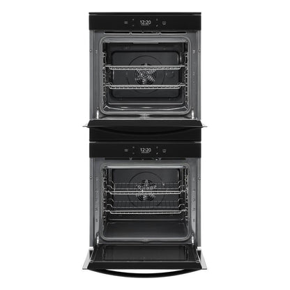 Whirlpool WOD52ES4MB 5.8 Cu. Ft. 24 Inch Double Wall Oven with Convection