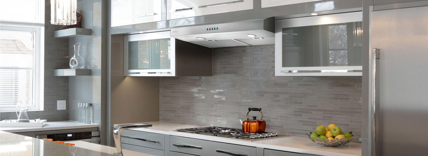 Elica EAL336S1 ALLASIO Undercabinet Range Hood 36" wide - 300CFM