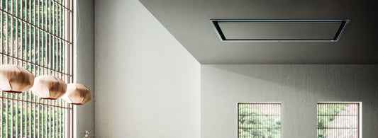 Elica EIL640DW ILLUSION Ceiling Range Hood 40" wide - 600CFM