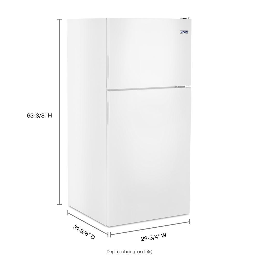 Maytag MRT118FFFH 30-Inch Wide Top Freezer Refrigerator with PowerCold® Feature- 18 Cu. Ft.