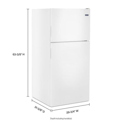Maytag MRT118FFFH 30-Inch Wide Top Freezer Refrigerator with PowerCold® Feature- 18 Cu. Ft.