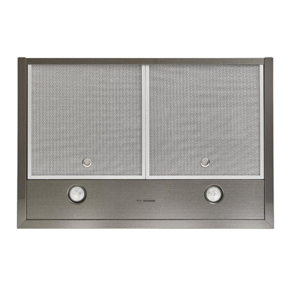 Broan EW5436BLS **DISCONTINUED** Broan® Elite EW54 Series 36-Inch Wall-Mount Range Hood, 600 Max Blower CFM, Black Stainless Steel