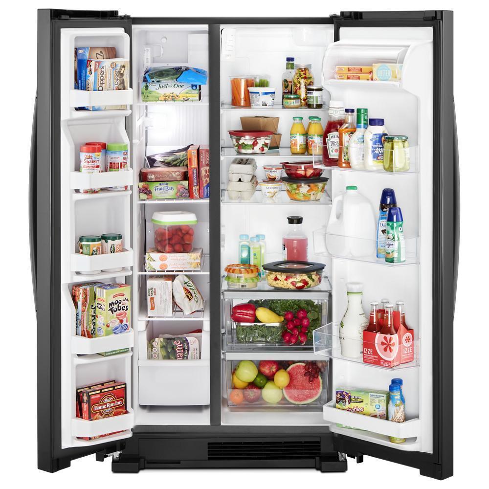 Whirlpool WRS312SNHB 33-inch Wide Side-by-Side Refrigerator - 22 cu. ft.