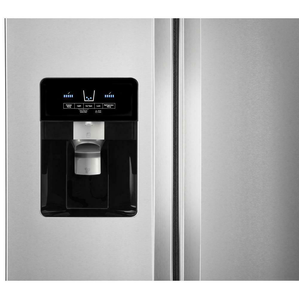 Whirlpool WRS325SDHZ 36-inch Wide Side-by-Side Refrigerator - 25 cu. ft.