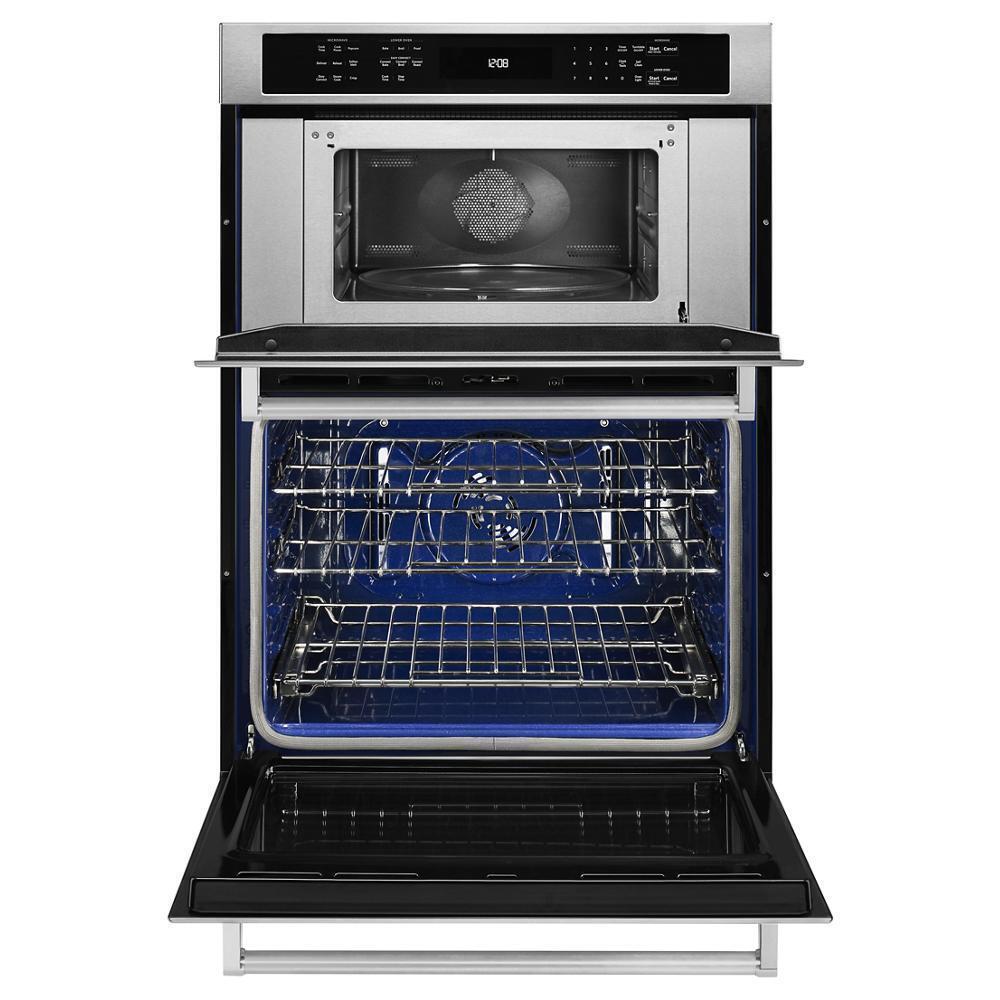 KITCHENAID 30" Combination Wall Oven with Even-Heat(TM) True Convection (Lower Oven)