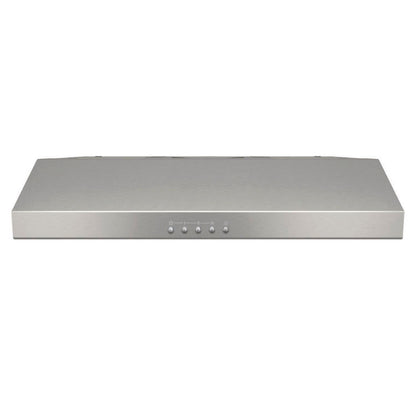 BCSQ130SS Broan® Glacier 30-Inch Convertible Under-Cabinet Range Hood, 375 Max Blower CFM, Stainless Steel