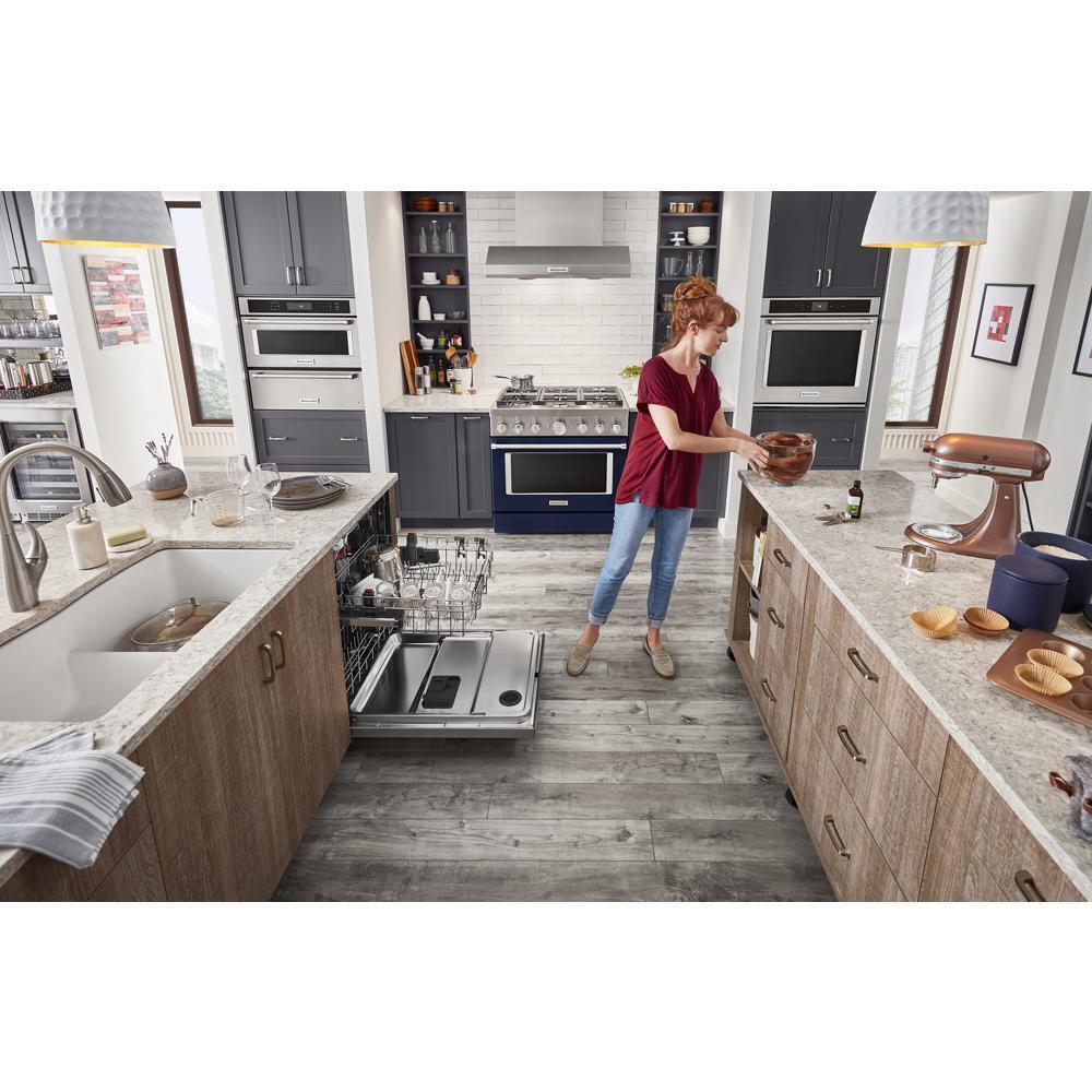 Kitchenaid KDFM404KPS 360(degree) Max Jets™ Third Rack Dishwasher with 50+ Total Wash Jets, 44 dBA