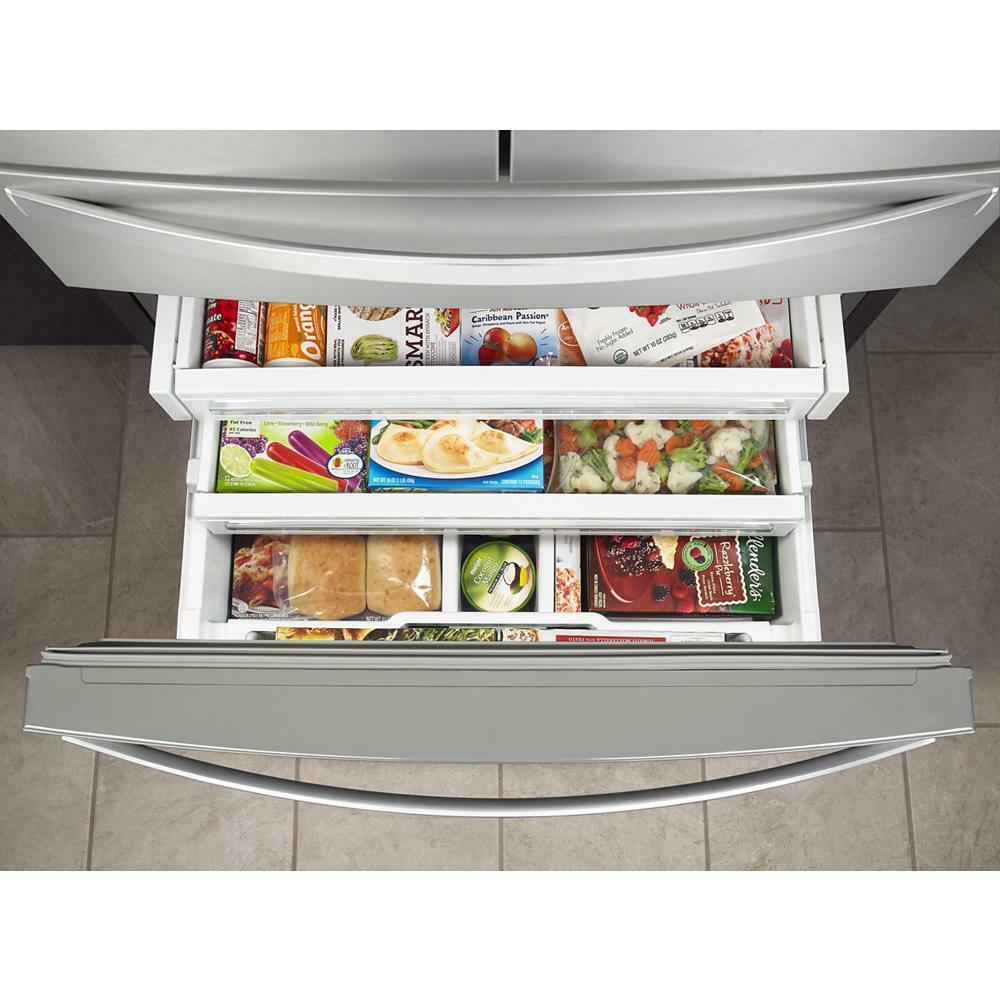 Whirlpool WRX986SIHZ 36-inch Wide 4-Door Refrigerator with Exterior Drawer - 26 cu. ft.