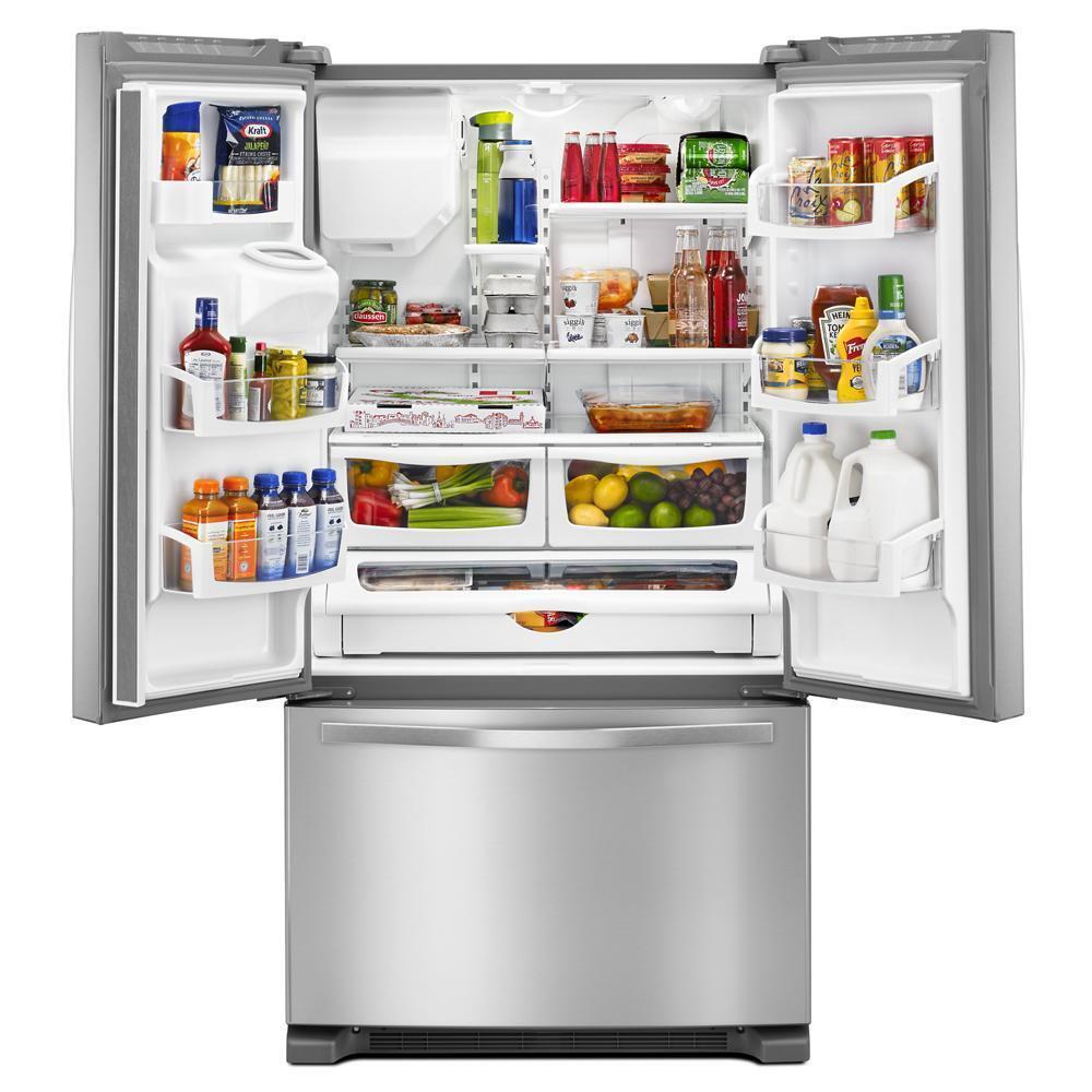 Whirlpool 36-inch Wide French Door Refrigerator - 25 cu. ft.