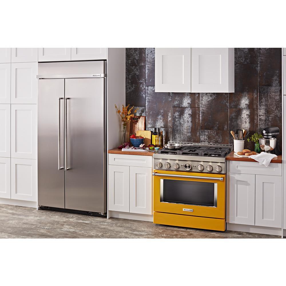 KFGC506JYP KitchenAid® 36'' Smart Commercial-Style Gas Range with 6 Burners