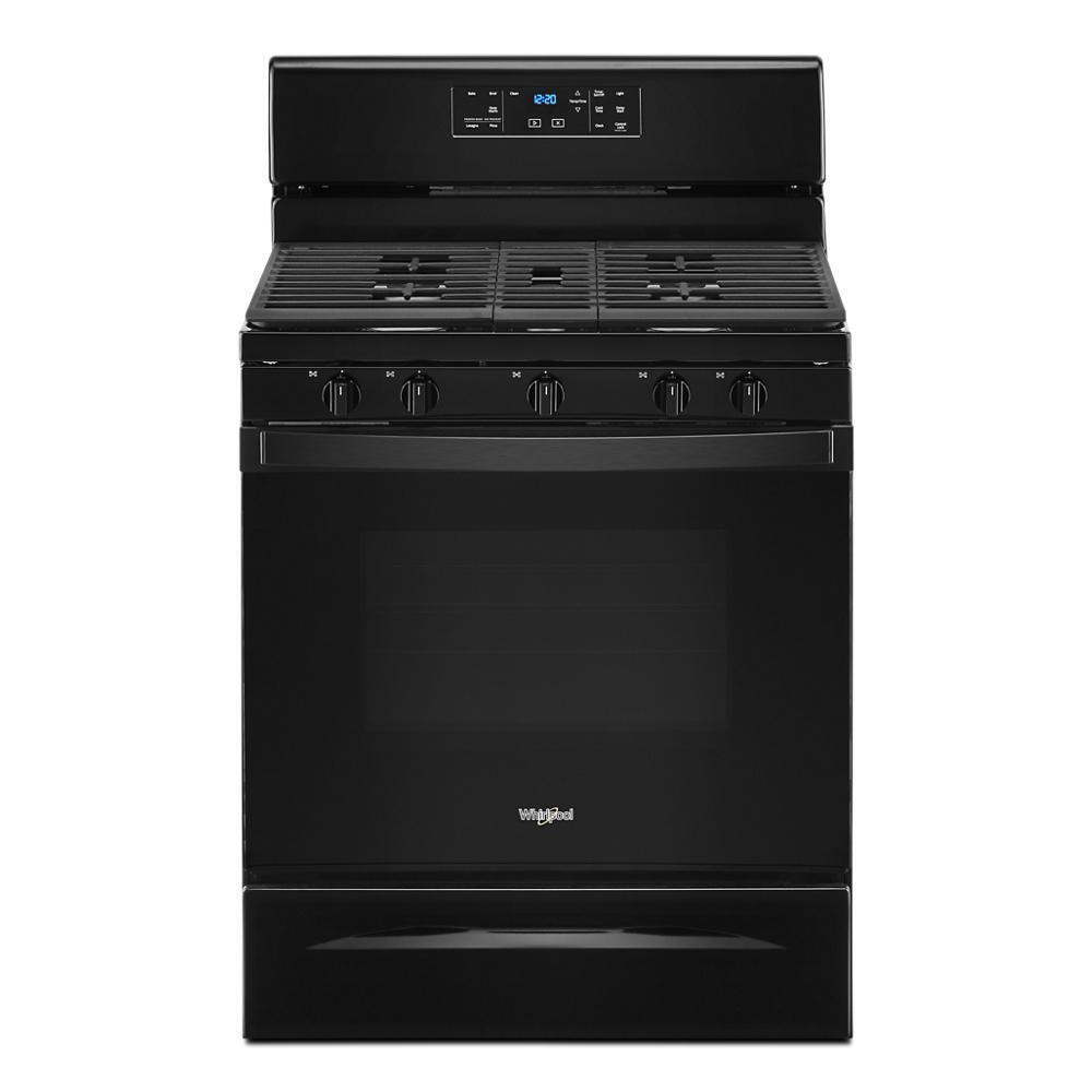 Whirlpool WFG525S0JB 5.0 cu. ft. Gas Range with Center Oval Burner