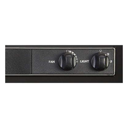 Broan 462423 **DISCONTINUED** Broan® 24-Inch Convertible Under-Cabinet Range Hood, 220 CFM, Black
