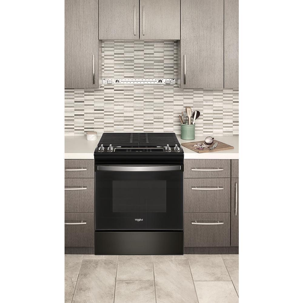 Whirlpool WEG515S0LV 5.0 Cu. Ft. Whirlpool® Gas Range with Frozen Bake™ Technology