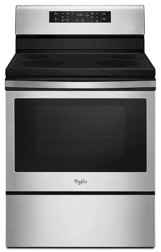 Whirlpool WFE520S0FS 5.3 cu. ft. Guided Electric Front Control Range with Fan Convection Cooking
